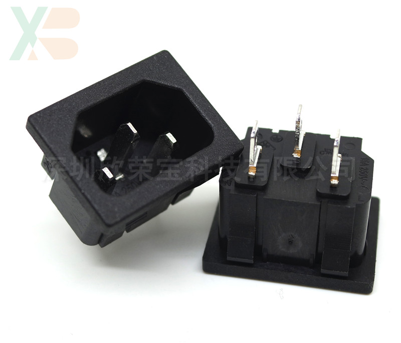 AC Socket Power Socket Multinational Certified Socket DB-14-2NK Pinword Block Terminal Subseat