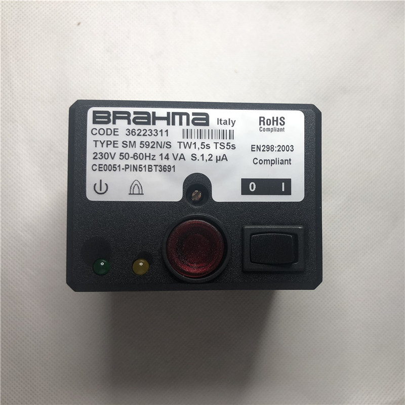 Brahma Sm592N/S Burning Ignition Controller 36223311 Pragma Industrial Tunnel Furnace Base