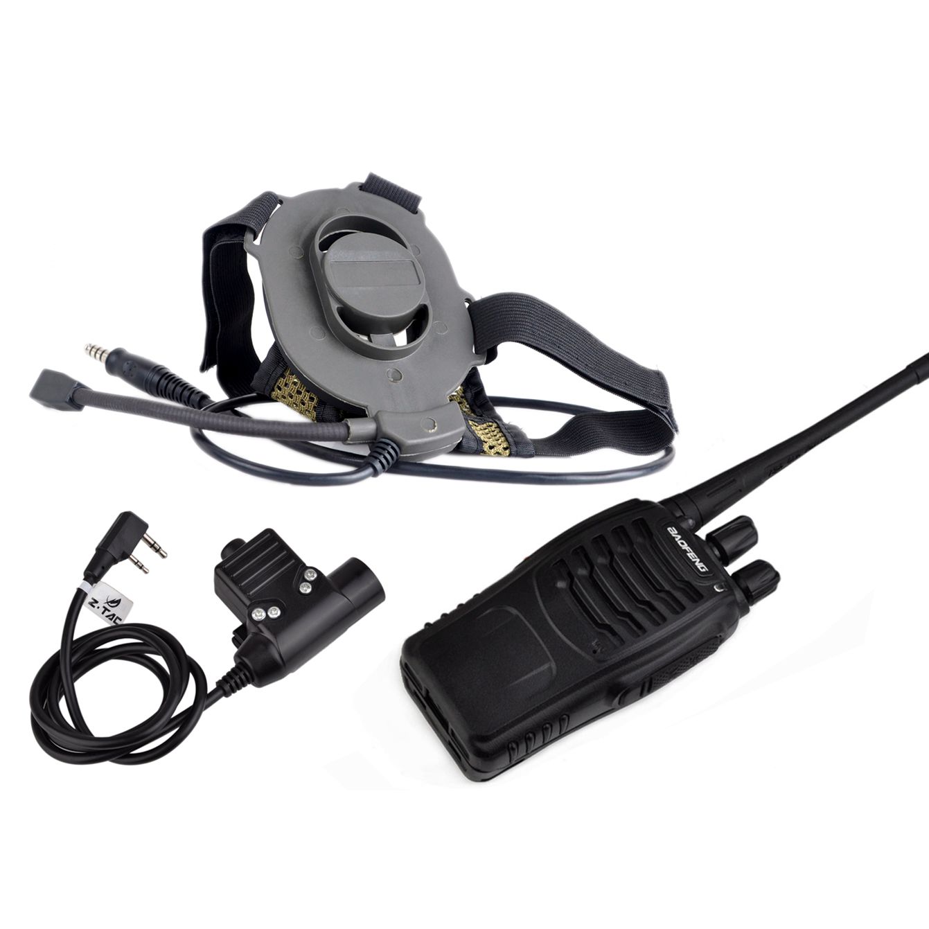 U94 PTT Bowman Elite II Tactical Suite Headset Accessories and Ken Interface Intercom