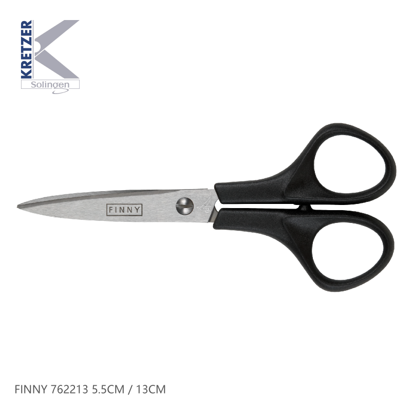 KRETZER sewing scissors FINNY 762213215220 INDUSTRIAL SAFETY SCISSORS OFFICE CUT