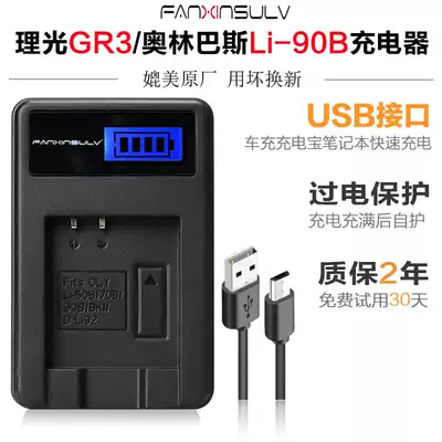 Ricoh Ricoh Ricoh DB-110 Charger grii GR3 Camera LI-90B 50B TG6 Battery Charger