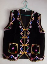  Ethnic minorities Xinjiang Uighur clothing Xinjiang mens dance performance clothing Stage performance clothing