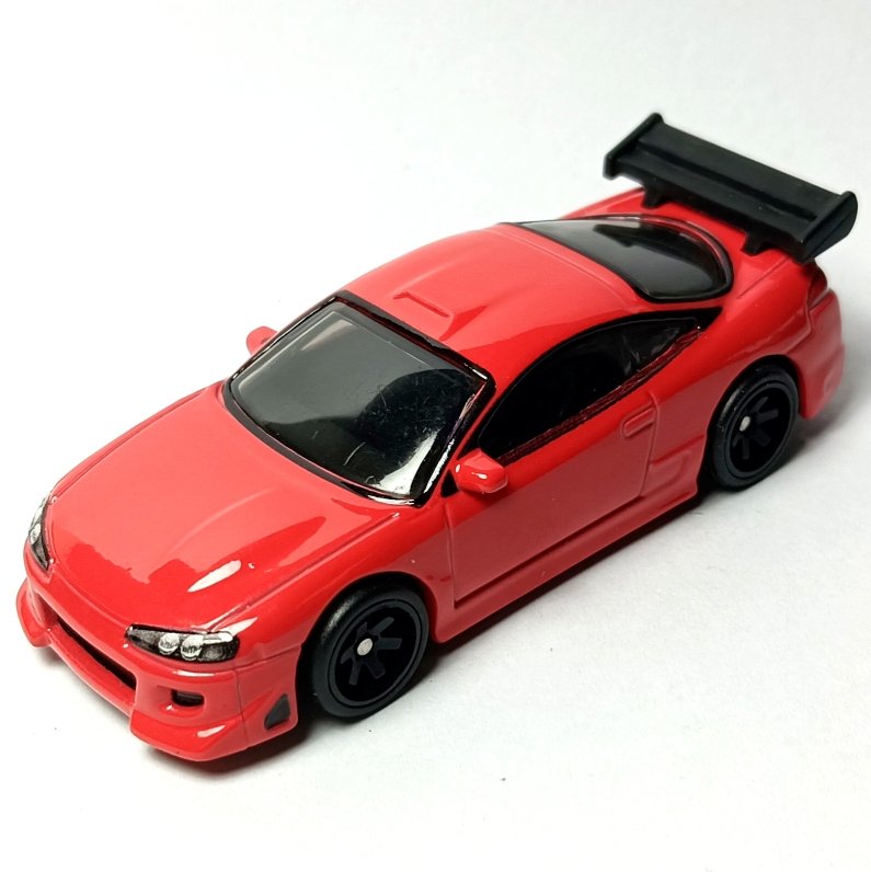 Hot Wheels Mitsubishi Eclipse Sports Car Red Rubber Tires Metal Base Mitsubishi Eclipse/