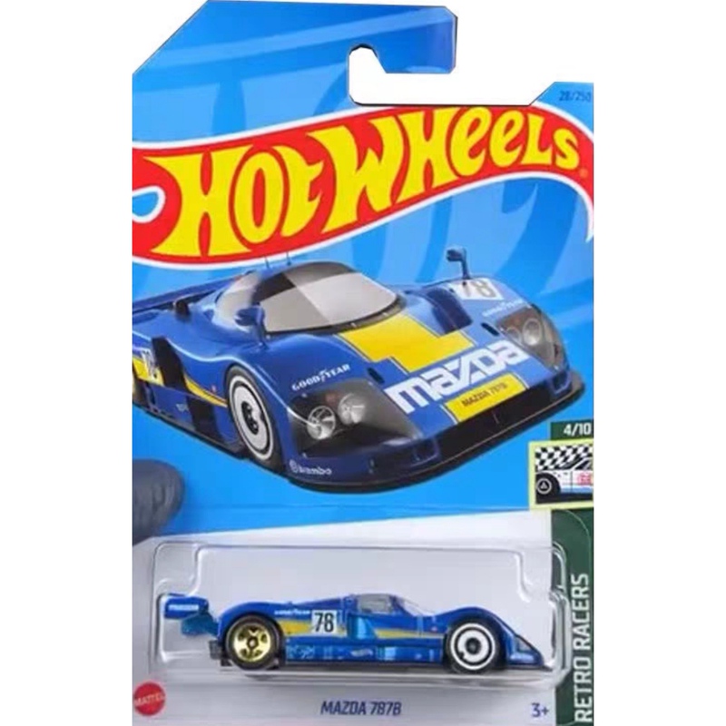 Hotwheels Mazda 787B Le Mans Racing Car Blue Mazda 787B/