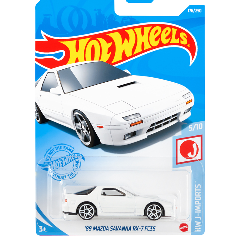 Hot Wheels Mazda Rx-7 White Ryoji Fc3S Mazda Savanna 176 21J/