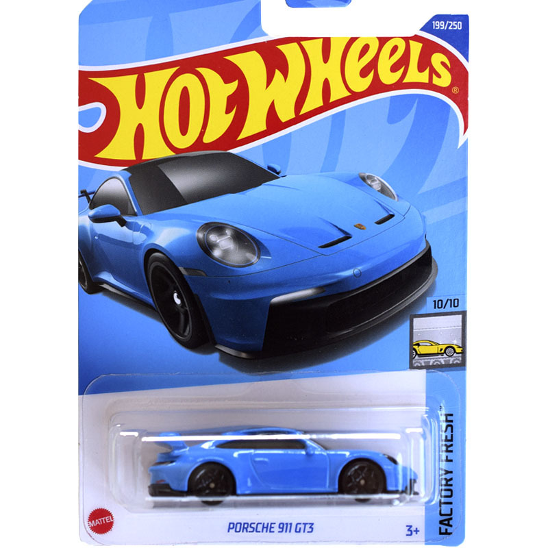 Hot Wheels Porsche 911 Gt3 Supercar Blue Porsche 911 199 22K