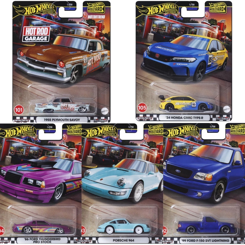 Hotwheels Hotwheels Garden Avenue 21 Honda Civic Porsche Ford Pulitzerland Gjt68