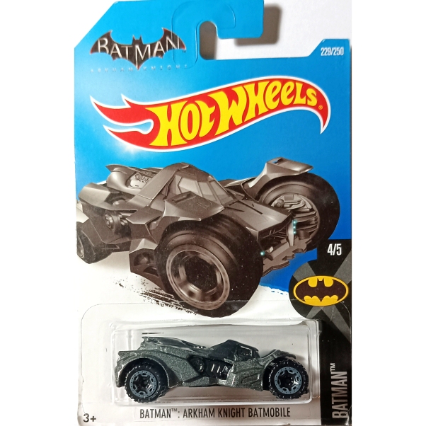 Hotwheels Batman Arkham Knight Vehicle Gray Batmobile 229/Rare
