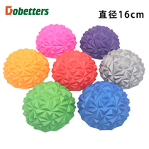 Inflatable diamond pattern durian ball fascia foot massage hemisphere balance training ball fitness yoga ball massage ball