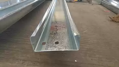 Galvanized C- shaped steel galvanized channel steel U-Channel steel Z-type 80*40 * 2mmC steel with 17% additional tickets