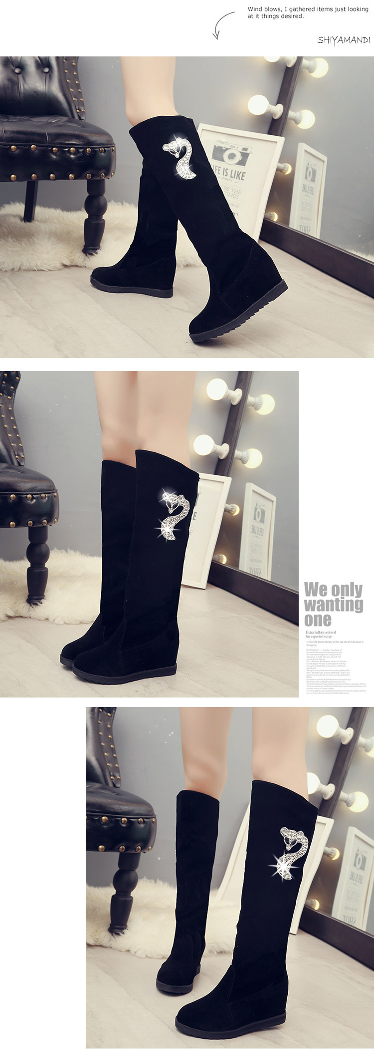 Bottes mi-saison femme OTHER   en Caoutchouc - Ref 3251084 Image 9