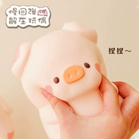 Слайм, мультяшная игрушка, маленькая кукла, антистресс, подарок на день рождения