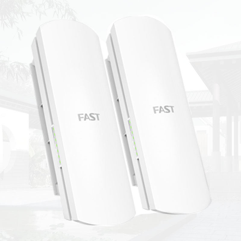 Quick FWB505 outdoor high-power 5km 5GHz wireless bridge set monitoring AP configuration-free directional transmission