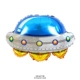 Космический НЛО алюминиевый пленка воздушный шар