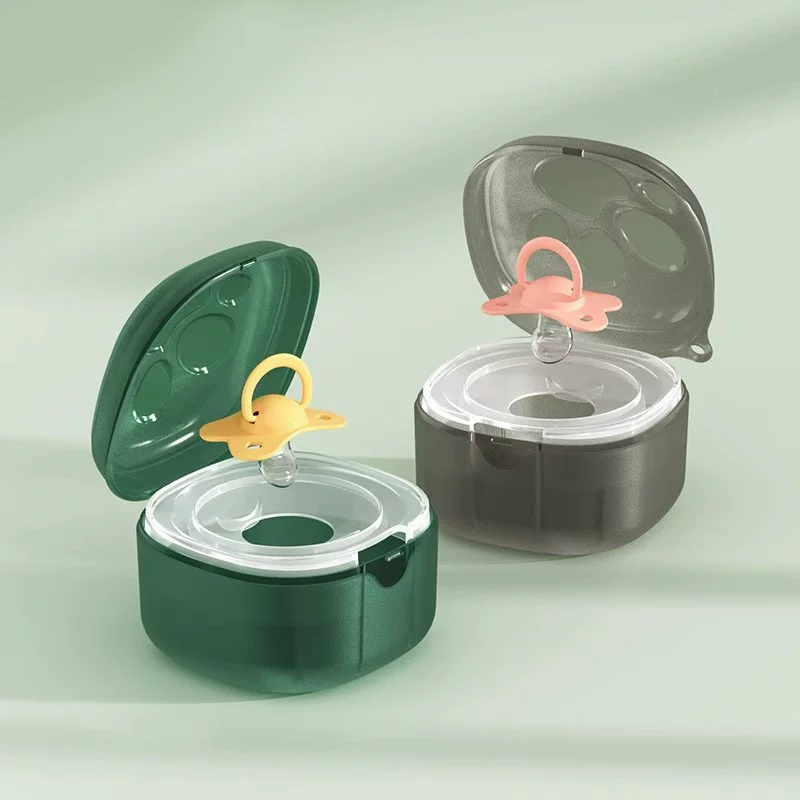 Children's pacifier, tooth fixer, dustproof storage box
