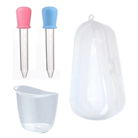 Синий (сумка) x1+розовый (сумка) x1+измерительная чашка+ящик для хранения