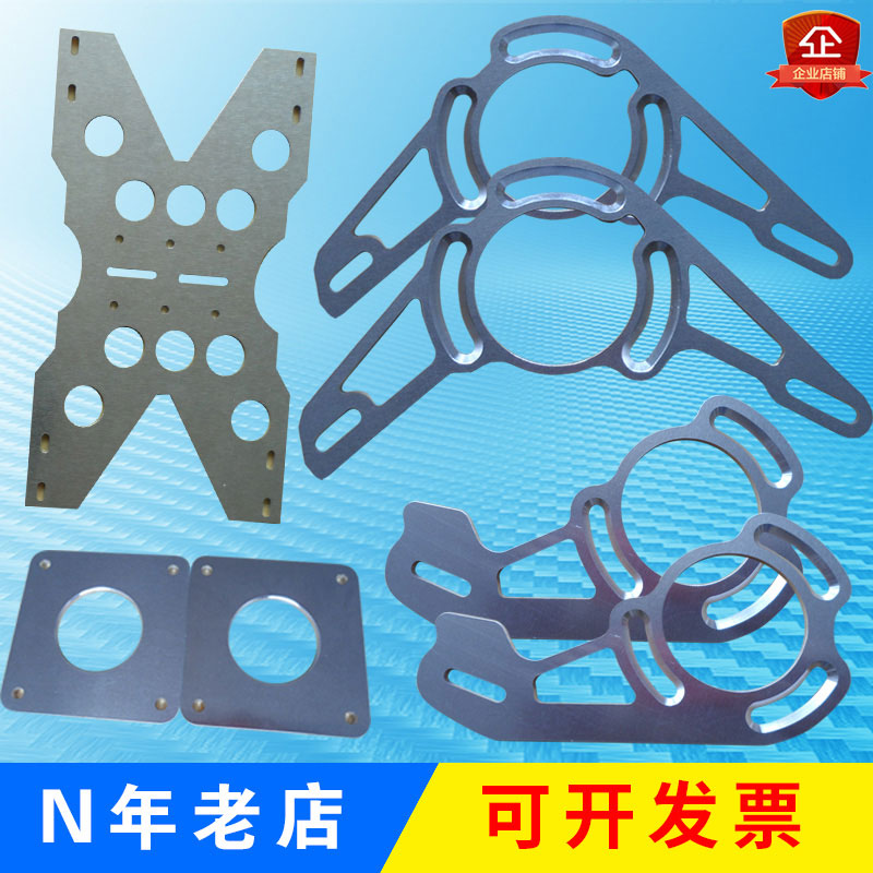 Aluminum alloy plate power amplifier instrument cabinet chassis control panel custom processing sandblasting brushed anodized lettering