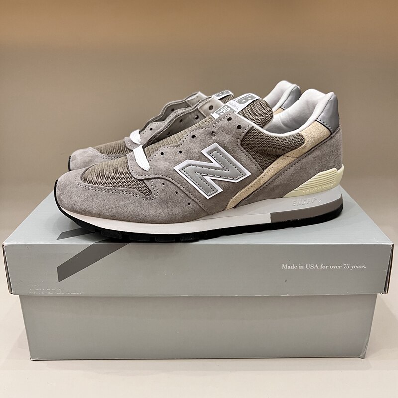 New Balance U996Gr Original Gray American-Made Retro Jogging Casual Shoes