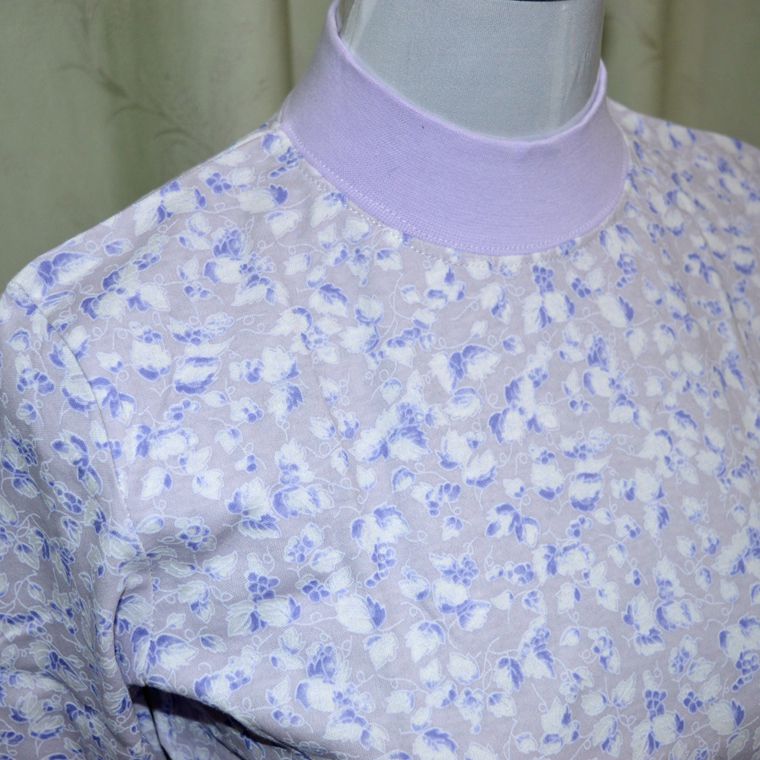 Áo cotton nữ cổ cao cổ tròn thấp cổ áo quần áo đơn mảnh áo len cotton nửa cổ áo sơ mi cao cổ - Áo ấm ao giu nhiet lot long