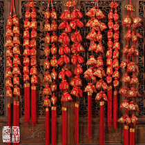 Lucky bag hanging decoration 2021 living room door interior scene Festive New Year decoration decoration pendant New Year Spring Festival Ox