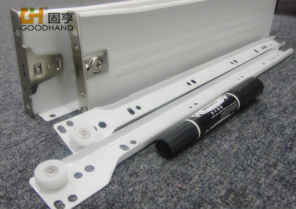 Blue Castle Overall Cabinet Furniture Furniture Hardware Drawer Sideboard Track Slide Rail Super Silent Buffer Rail Slide Rail Side Rail Steel Plate Pumping