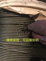 Smooth non-rotating black oil rope anti-rotating non-winding steel core winch hoist rope steel core wire rope