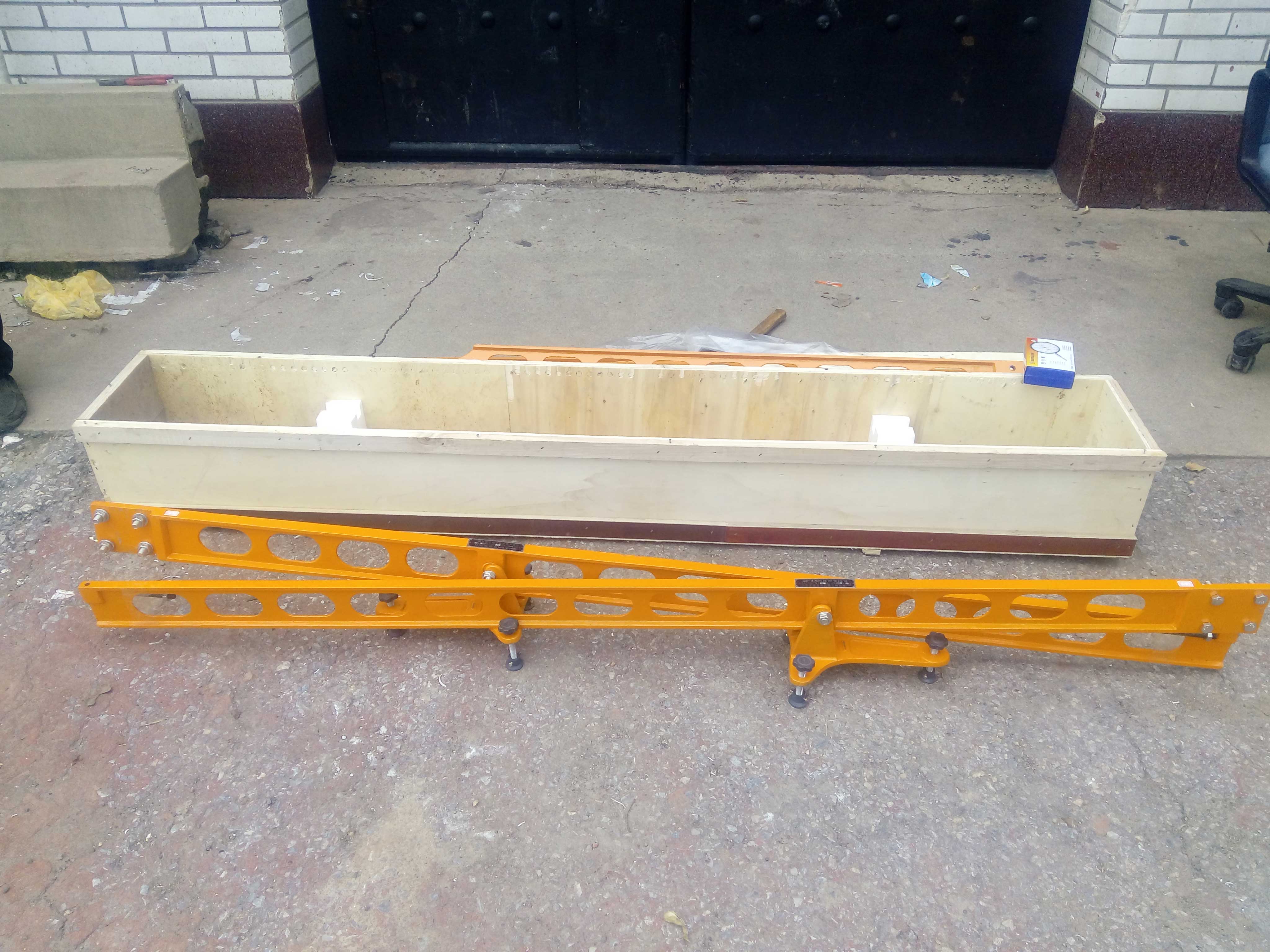 3 6 m 5 4 m pavement bender (Beck Man beam) Pavement Rebound Bending and Tester Bent Instrument #