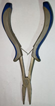 Flat nose pliers Foreign trade 160*7mm long handle flat nose pliers