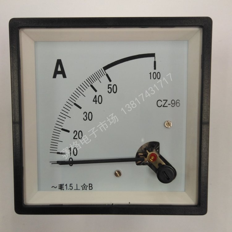CZ-96 50A AC pointer ammeter, current and voltmeter, panel meter