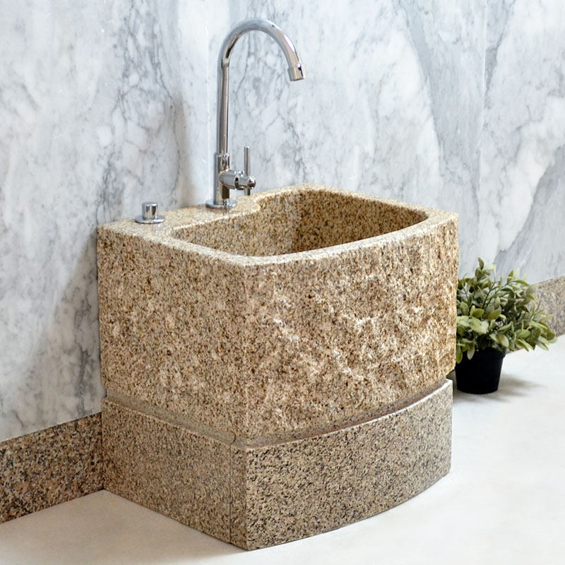 Balcony mop pool stone mop pool home garden bathroom art room outdoor garden marble mop pool