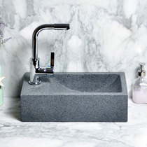 Stone art small hanging basin S62 modern washbasin balcony hanging wall-style washbasin onstage toilet washbasin