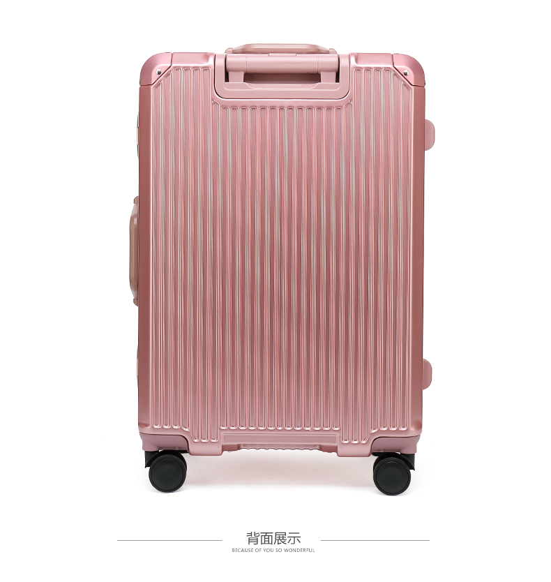 Paul polo khung nhôm xe đẩy phổ quát 24 inch vali inch sinh viên mật khẩu hộp vali vali