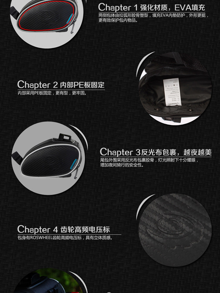 Sacoche pour vélo ROSWHEEL - Ref 2232536 Image 9