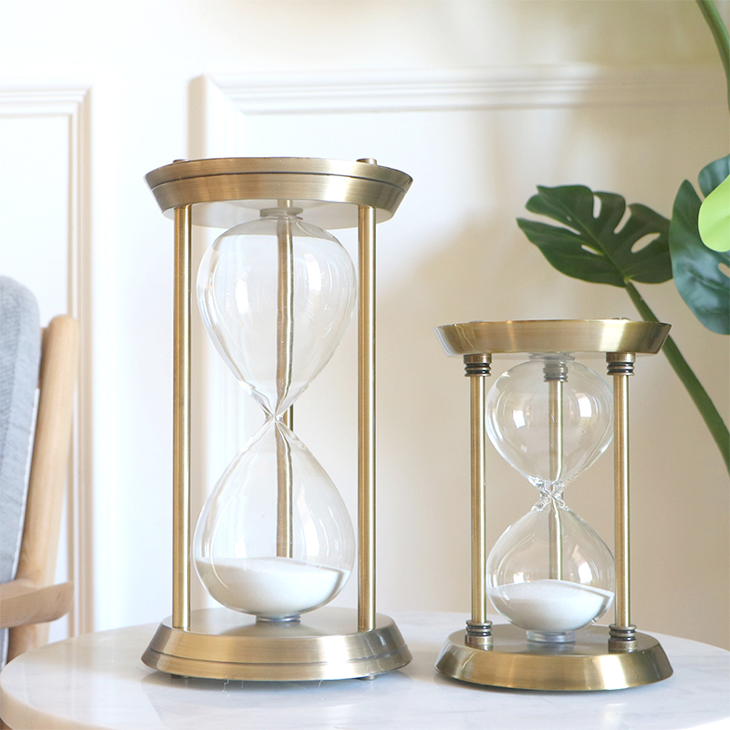 Usd 44 32 American Retro Rotation Time Hourgl European Metal Lightbox Moreview