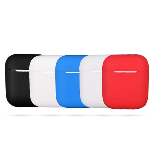 博音 Apple, нескользящий защитный чехол, силиконовая беспроводная коробка для хранения, креативные наушники с зарядкой, аксессуары, bluetooth, защита при падении