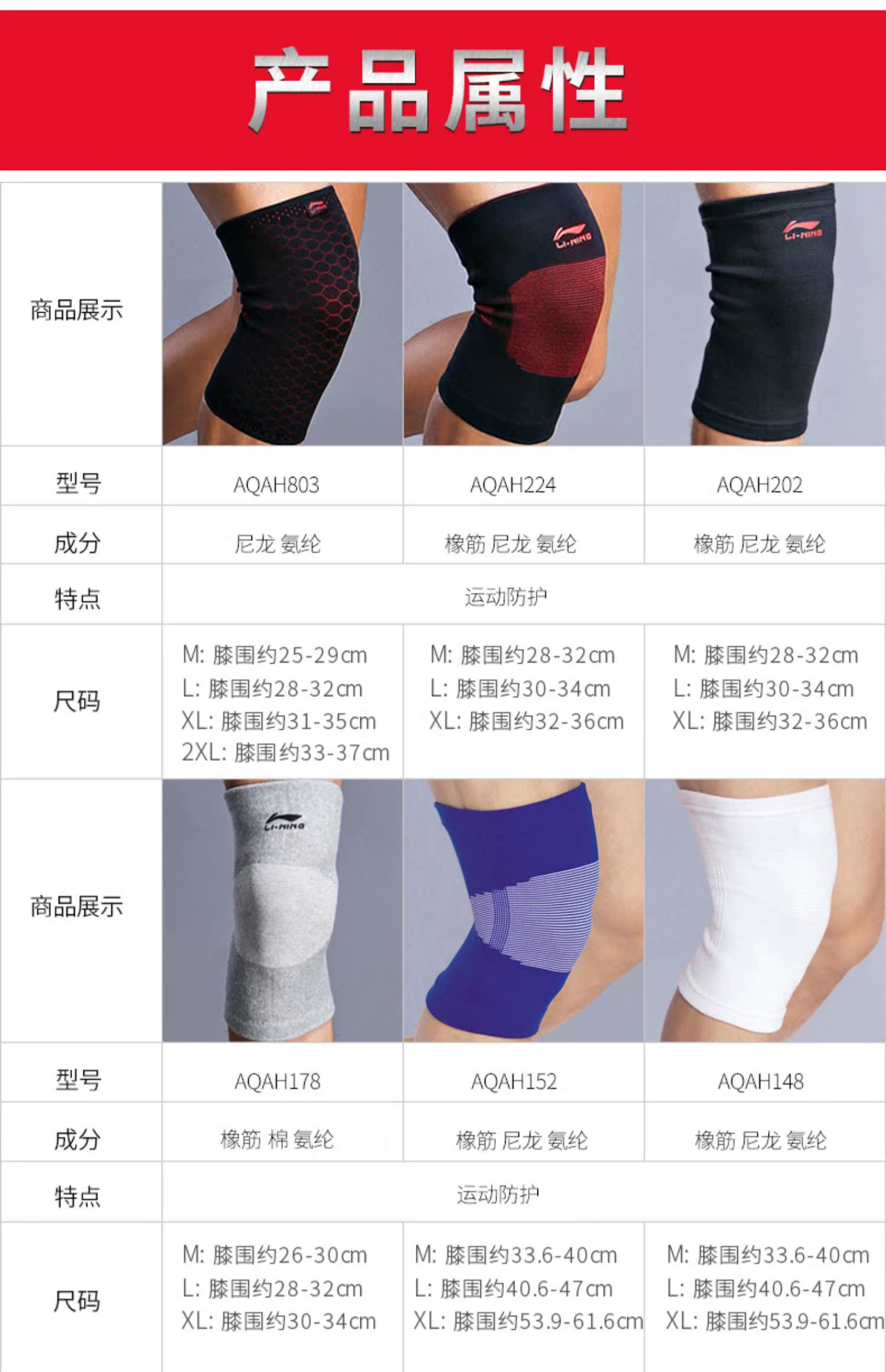 Li Ning miếng đệm đầu gối thể thao nam bóng rổ chuyên nghiệp xà cạp mùa hè phụ nữ mỏng ngoài trời chạy xe đạp thể dục bảo vệ thiết bị để giữ ấm - Dụng cụ thể thao băng thun khớp gối