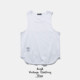 Ang2Stu texture nice240g ຝ້າຍບໍລິສຸດຂອງຜູ້ຊາຍຍີ່ປຸ່ນ retro ສີແຂງ versatile sleeveless sweat vest