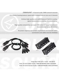 Kaixi 4 -Канал DMX512 сетевого сигнала преобразования света для преобразования света цифровой сети.