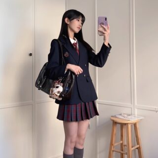 Summer hefeng chime japanese academy style jk suit