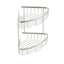 HEGII Hengjie bathroom bathroom 304 stainless steel storage rack wall corner basket storage rack