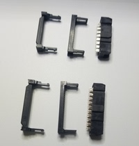 FC16P crimping head FC20P LED display cable head 2 54mm IDC crimping head Black copper nickel plated