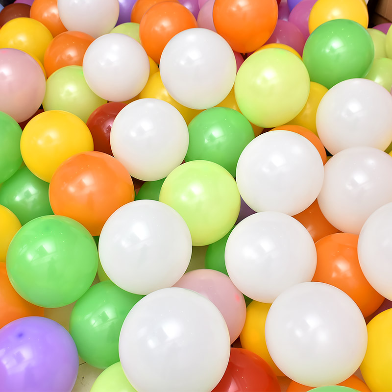 10 matte balloons round 2 2g thickened helium balloons for the first birthday of the baby party decoration