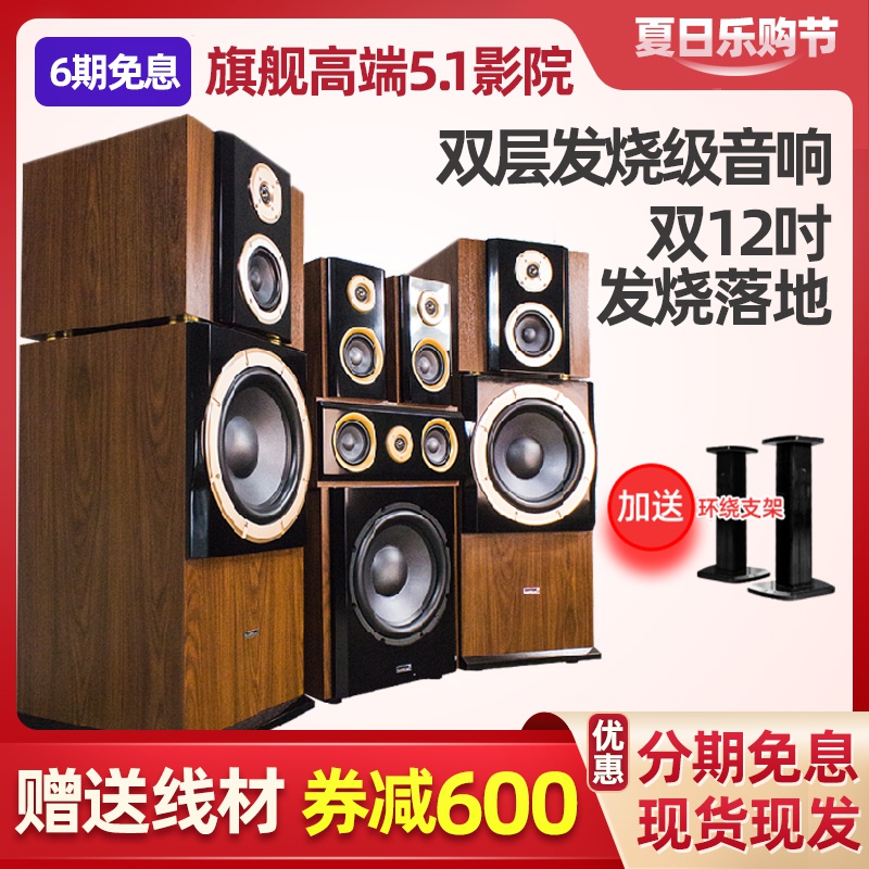 5.1 home theater with 12 inch subwoofer