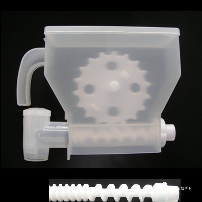 Coffee machine tea machine beverage machine small material box with encrypted feeding screw, model JC-A1 small raw material box