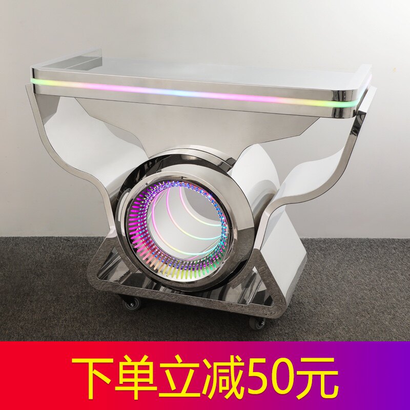 酒吧KTV包房定制幻彩发光DJ打碟台,夜场必备神器,声控调音台让你嗨翻天!-酒吧台-淘宝百科网