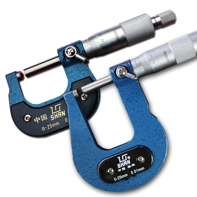 Guilin wall thickness 0-25 with disc knife edge cylindrical waist drum spherical Gui volume deep bow frame x100 micrometer plate material tube wall