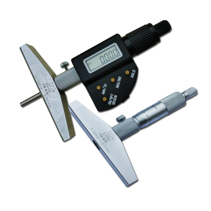 Guilin Gui quantity electronic depth micrometer number of 0-25 50100150200300m m Qing quantity Qinghai