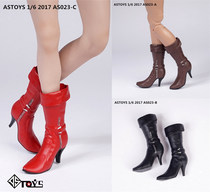 ASTOYS 1 6 AS023 trend semi-high tube heels suitable for HT VC coated steel bone spot