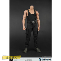 ZYTOYS ZY16-12 1 6 Stallone black vest combat pants male soldier clothing spot