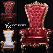 Spot VSTOYS 17SF01 6 points baby soldiers 1 6 European queen sofa chair model crystal button